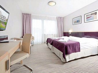 Interferie Medical Spa - Wohnbeispiel Doppelzimmer mit Balkon (Zimmercodierungen DE1, DB1, DB4 & DX2)