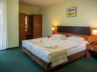 Maximus Spa - Wohnbeispiel Doppelzimmer (Zimmercodierungen DP1, DB1, DB2, DB3 & DC1)