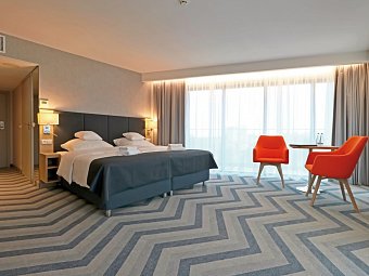 Hamilton - Wohnbeispiel Doppelzimmer Deluxe (Zimmercodierungen DD3, DD4, DD5, DD6, DD7 & FV1)