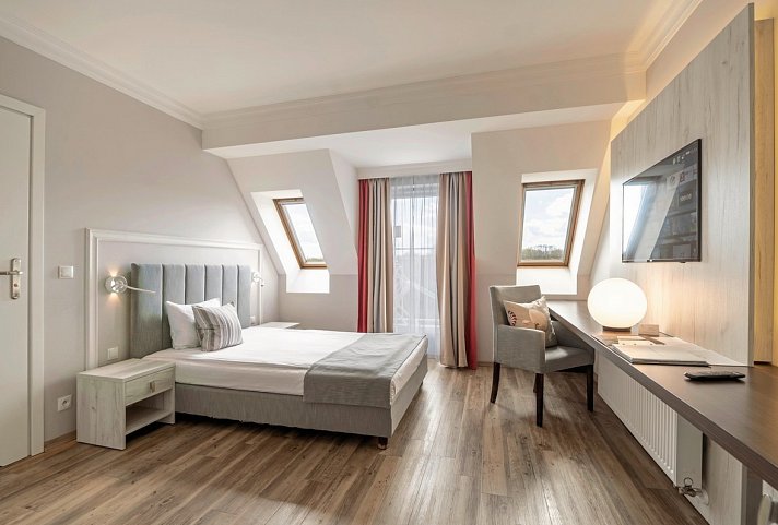 Hotel & Spa Trzy Wyspy - Wohnbeispiel Doppelzimmer Economy (Zimmercodierung DE1)