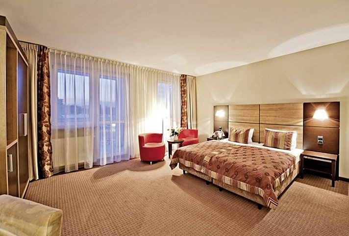 Diva Spa - Wohnbeispiel Doppelzimmer Standard (Zimmercodierungen DP1, DG1, DG2 & DC1)