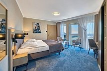 Hotel Aurora Family & Spa - Wohnbeispiel Suite Meerblick (Zimmercodierung W1M)