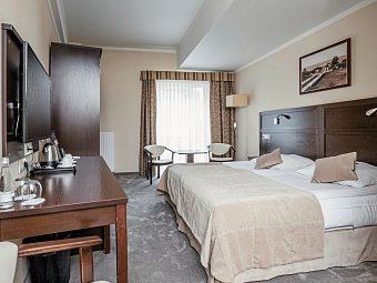 Hotel Aurora Family & Spa - Wohnbeispiel Doppelzimmer Standard (Zimmercodierungen DP1, DG1, DG2 & DC1)