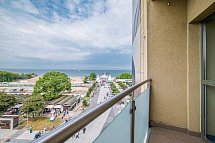 Hotel Aurora Family & Spa - Wohnbeispiel Doppelzimmer Meerblick (Zimmercodierung D1M)
