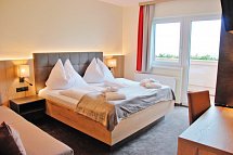 Hotel Restaurant Pariente - Wohnbeispiel Doppelzimmer Deluxe (Zimmercodierung DD1)