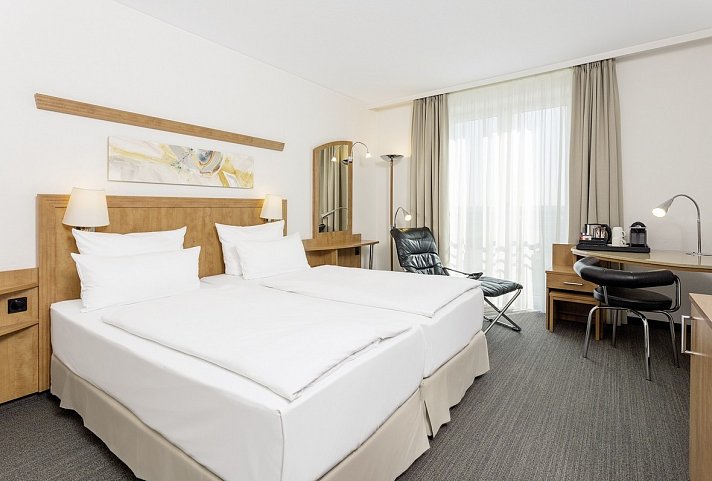 NH Hamburg Horner Rennbahn - Wohnbeispiel Doppelzimmer Standard (Zimmercodierung DG1)