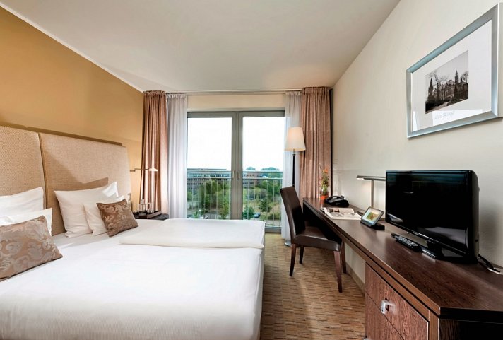 elaya hotel hamburg finkenwerder - Wohnbeispiel Doppelzimmer Standard (Zimmercodierung DG1)