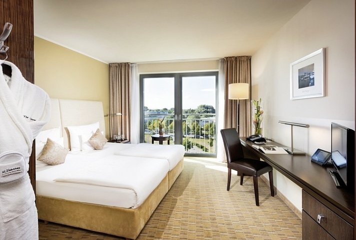 elaya hotel hamburg finkenwerder - Wohnbeispiel Doppelzimmer Standard (Zimmercodierung DG1)