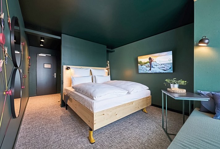 Urban Nature - Wohnbeispiel Doppelzimmer Into the Hood (Zimmercodierung DB1)