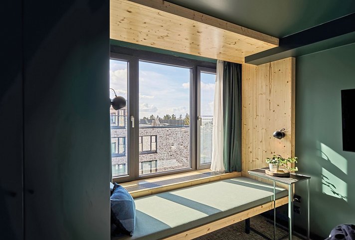 Urban Nature - Wohnbeispiel Doppelzimmer Into the Hood (Zimmercodierung DB1)