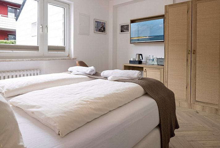 Hotel Klippenklang - Wohnbeispiel Doppelzimmer Landblick (Zimmercodierungen DBL & D1L)