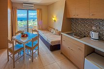 Elounda Residence Resort & Waterpark - Wohnbeispiel Familienzimmer 1 SZ. Meerblick (Zimmercodierung F1M)