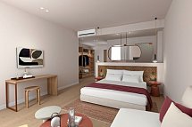 Neptuno Beach - Wohnbeispiel Juniorsuite seitl. Meerblick (Zimmercodierung JBN)