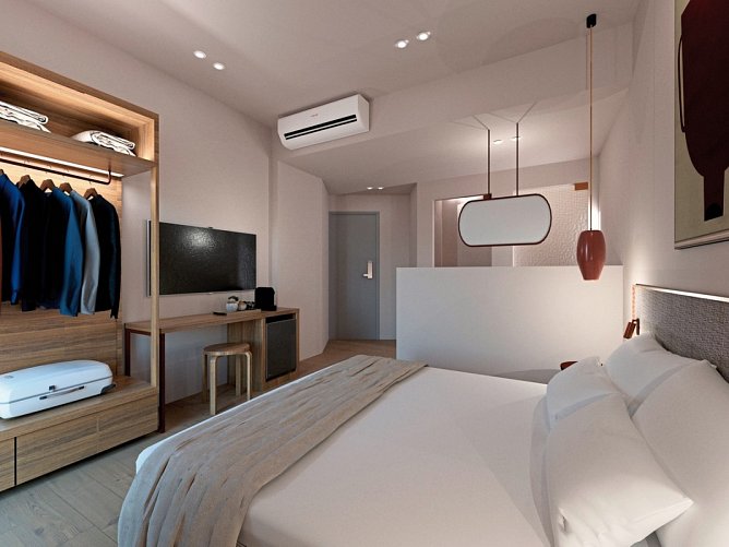 Neptuno Beach - Wohnbeispiel Doppelzimmer Premium (Zimmercodierung DM1)