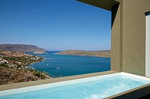 Domes Aulus Elounda, Curio Collection by Hilton - Wohnbeispiel Suite Meerblick Sapphire Zen Privat-Pool (Zimmercodierung W4M)