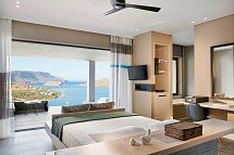 Domes Aulus Elounda, Curio Collection by Hilton - Wohnbeispiel Suite Meerblick Sapphire Zen Privat-Pool (Zimmercodierung W4M)