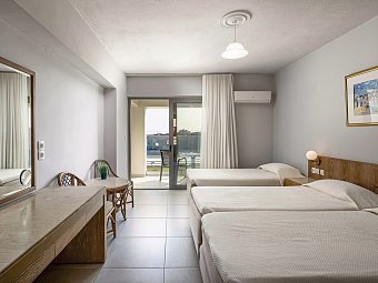 Rethymno Village - Wohnbeispiel Doppelzimmer Gartenblick (Zimmercodierung DBG)