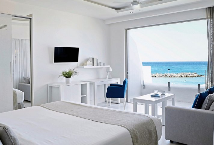 Knossos Beach Bungalow Suites Resort & Spa - Wohnbsp. Island Suite Meerblick Meerfront (Zimmercodierung W1M)