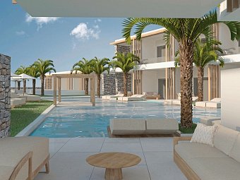 Magda Hotel Club - Wohnbeispiel Doppelzimmer Swim-up (Zimmercodierung DBQ)