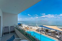Sunset Beach Hotel - Wohnbeispiel Juniorsuite Meerblick (Zimmercodierung JBM)
