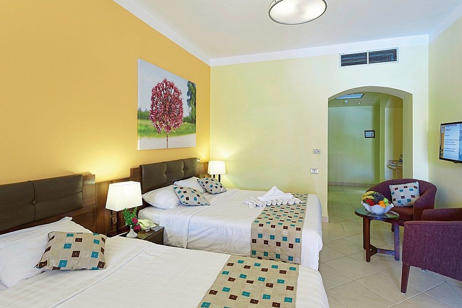 Three Corners Rihana Resort - Wohnbeispiel Familienzimmer Premium (Zimmercodierungen FM1 & FG1)