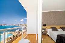Simbad - Wohnbeispiel Doppelzimmer Meerblick (Zimmercodierungen DBM & DCM)