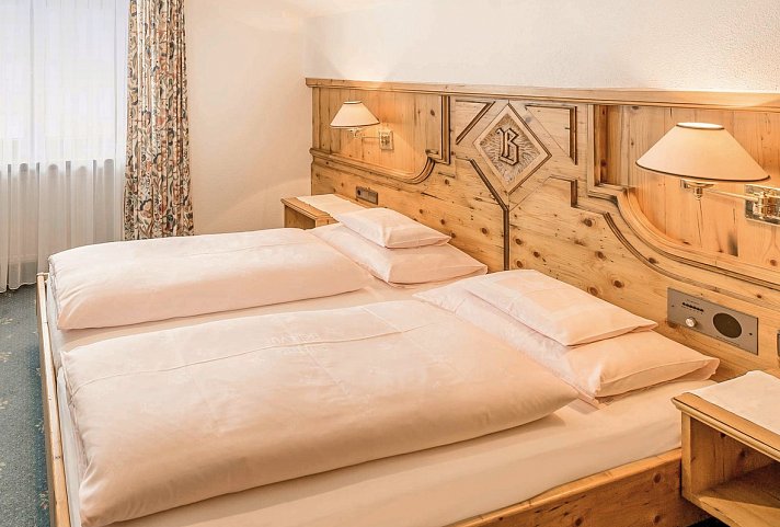 Bellevue 4 Sterne Superior - Wohnbeispiel Doppelzimmer Typ B1 (Zimmercodierung DB1)