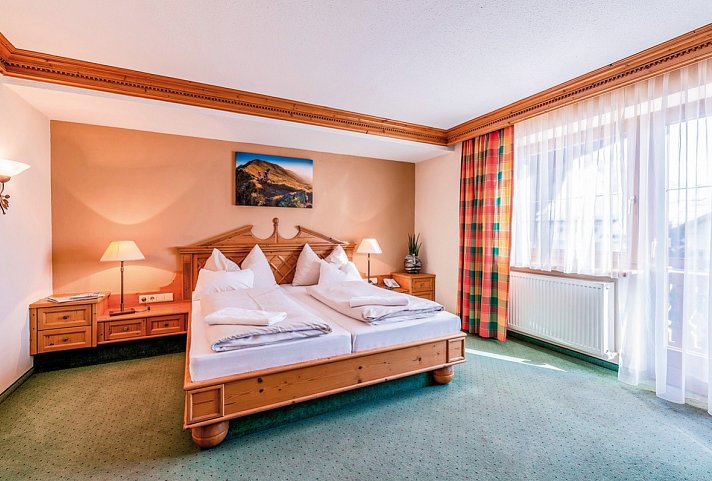 SCOL Sporthotel Zillertal - Wohnbeispiel Doppelzimmer Spieljoch (Zimmercodierung DF1)