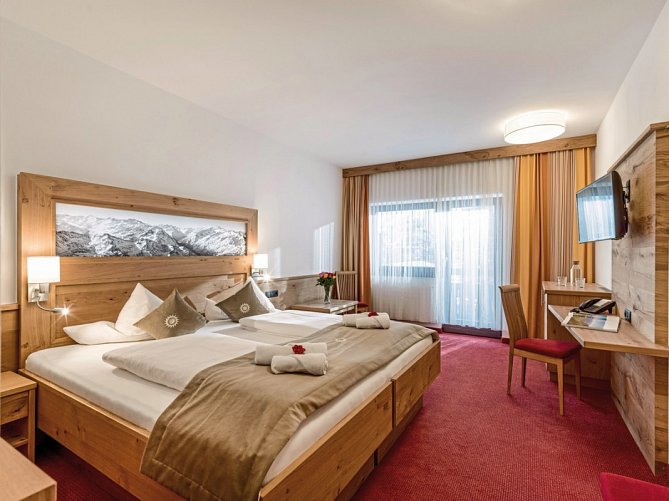 Hotel Sonnschein - Wohnbeispiel Doppelzimmer Komfort (Zimmercodierung DF1)