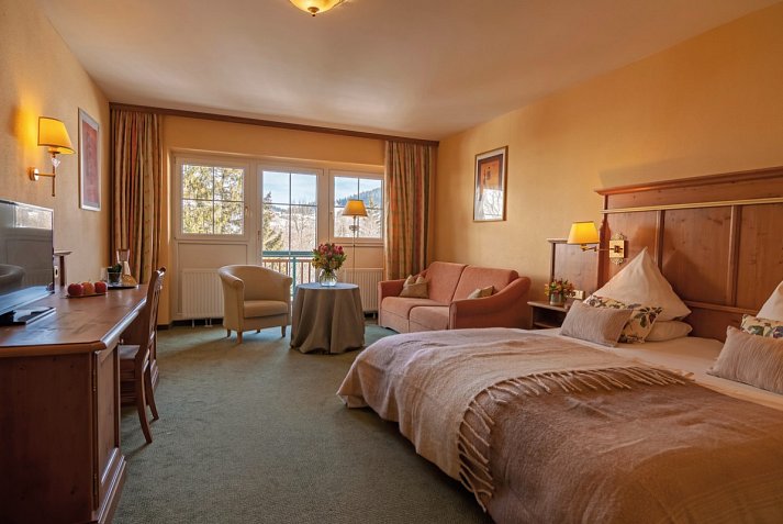 Hotel Sonnschein - Wohnbeispiel Doppelzimmer Standard (Zimmercodierung DG1)