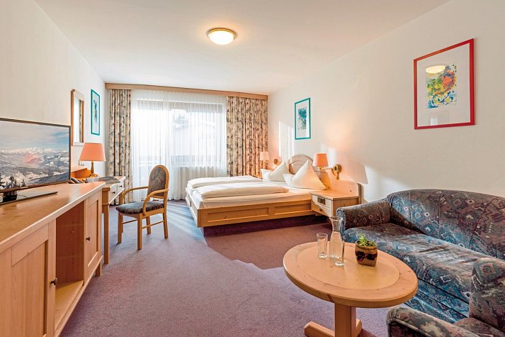 Hotel Sonnschein - Wohnbeispiel Doppelzimmer Standard (Zimmercodierung DG1)