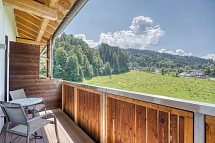 COOEE alpin Hotel Kitzbüheler Alpen - Beispiel Balkon Doppelzimmer (Zimmercodierungen DB1 & DC1)