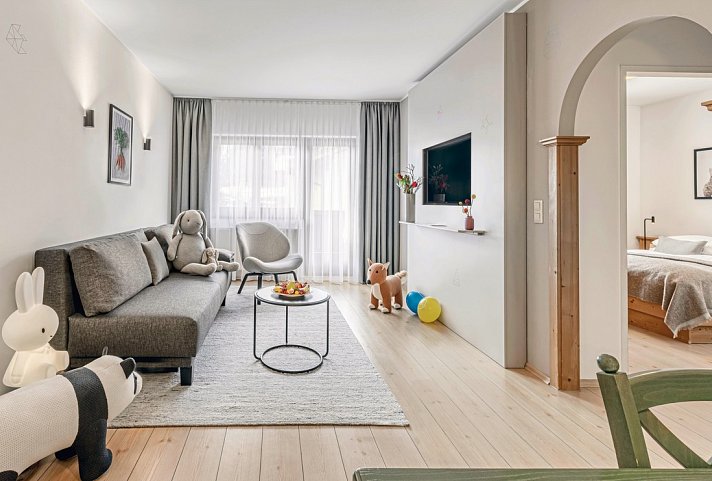 Lisi Family Hotel - Wohnbeispiel Juniorsuite (Zimmercodierung JB1)