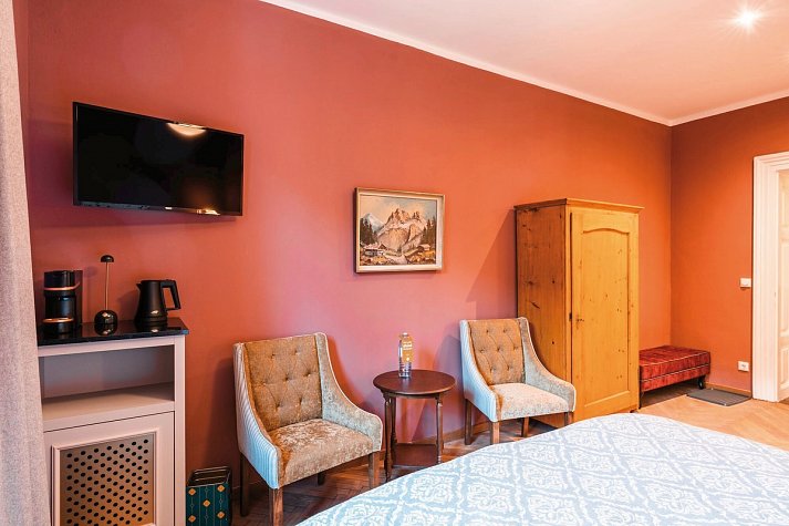 HENRI Country House Kitzbühel - Wohnbeispiel Doppelzimmer Kabinett (Zimmercodierungen DB1, DB2 & DB3)