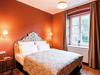 HENRI Hotel Kitzbühel - Wohnbeispiel Doppelzimmer Kabinett (Zimmercodierungen DB1, DB2 & DB3)