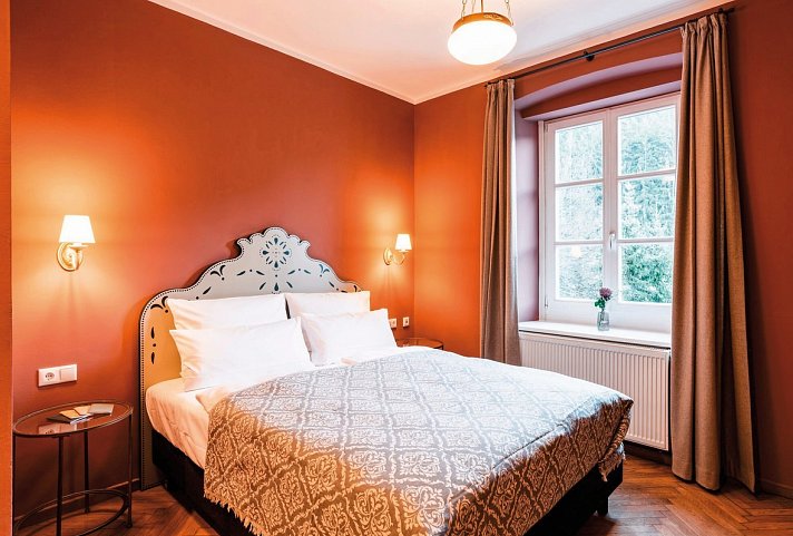 HENRI Hotel Kitzbühel - Wohnbeispiel Doppelzimmer Kabinett (Zimmercodierungen DB1, DB2 & DB3)