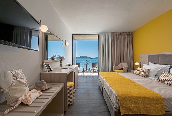 Alkyon Hotel Skiathos - Wohnbeispiel Doppelzimmer Premium Meerblick (Zimmercodierung DMM)