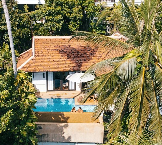 Rawi Warin Resort & Spa - Wohnbeispiel Sunset Pool Villa (Zimmercodierung VB5)