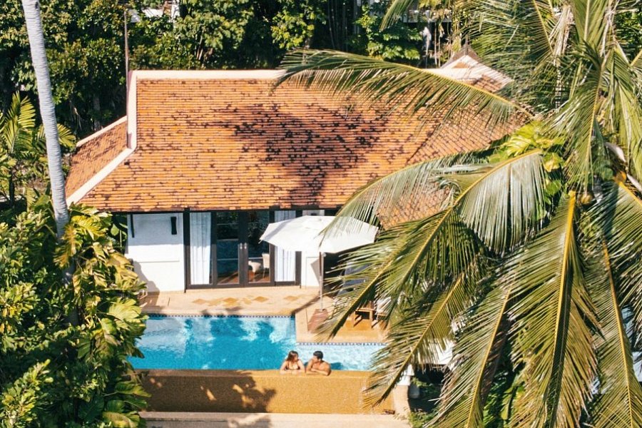 Rawi Warin Resort & Spa - Wohnbeispiel Sunset Pool Villa (Zimmercodierung VB5)