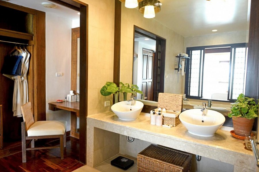 Rawi Warin Resort & Spa - Badbeispiel Sunset Pool Villa (Zimmercodierung VB5)