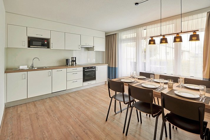 Ferien- und Freizeitpark Weissenhäuser Strand - Wohnbeispiel Gartenappartement 80 qm (Zimmercodierung PBG)