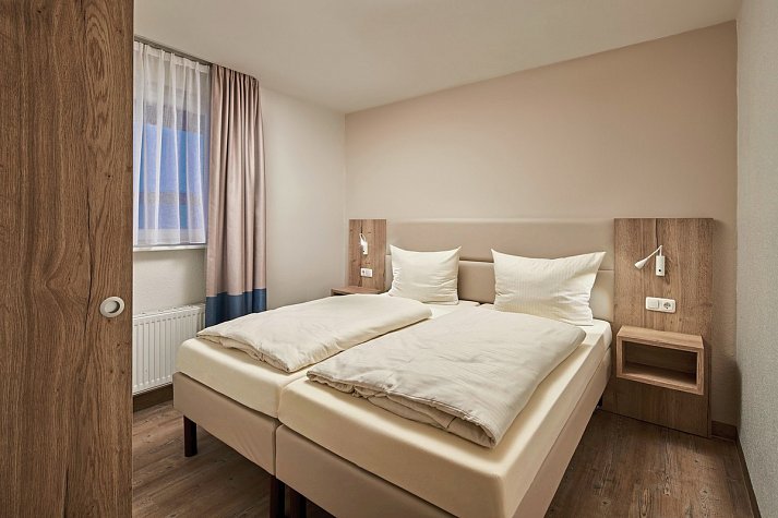 Ferien- und Freizeitpark Weissenhäuser Strand - Wohnbeispiel Gartenappartement 80 qm (Zimmercodierung PBG)
