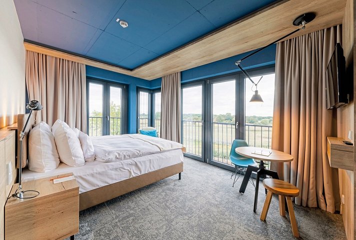 arborea Marina Resort Neustadt - Wohnbeispiel Doppelzimmer Landblick (Zimmercodierungen DB1 & DB3)