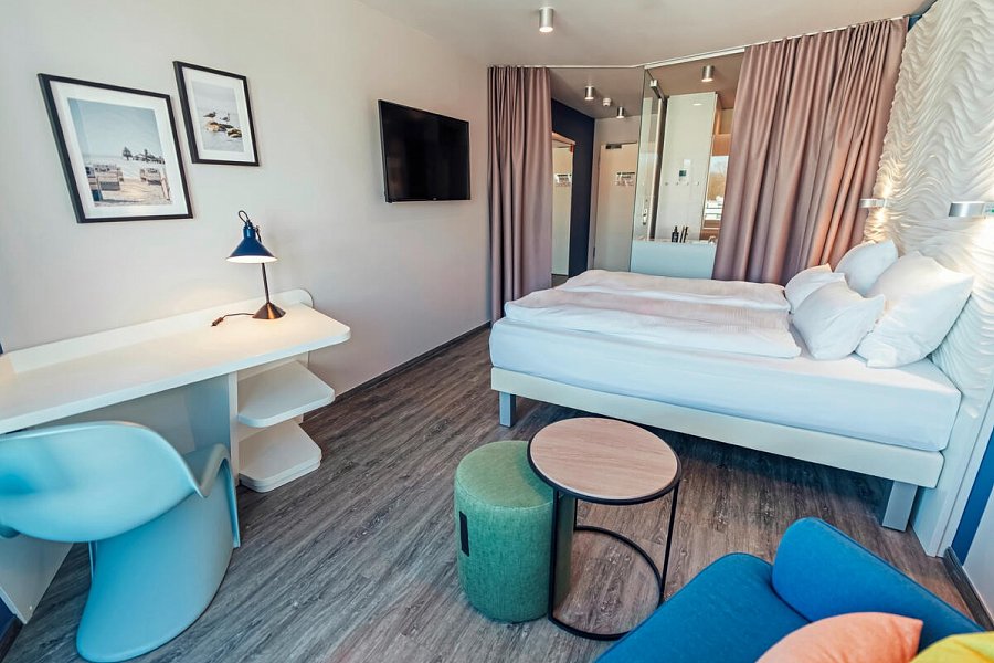 aja Grömitz - Wohnbeispiel Doppelzimmer Landseite (Zimmercodierung DBL)