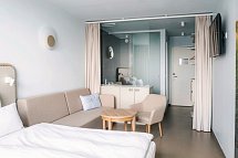 aja Travemünde - Wohnbeispiel Doppelzimmer Traveblick (Zimmercodierungen DB1 & DB9)