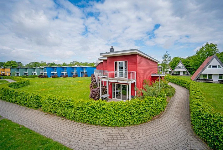 Ostsee Resort Damp - Ferienhäuser Asgard - Außenansicht Premiumhaus (Zimmercodierungen BB2 & BB6)