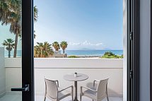 Porto Bello Beach Hotel & Aqua Park - Wohnbeispiel Doppelzimmer Meerblick zum Teil seitlich (Zimmercodierung D1M)