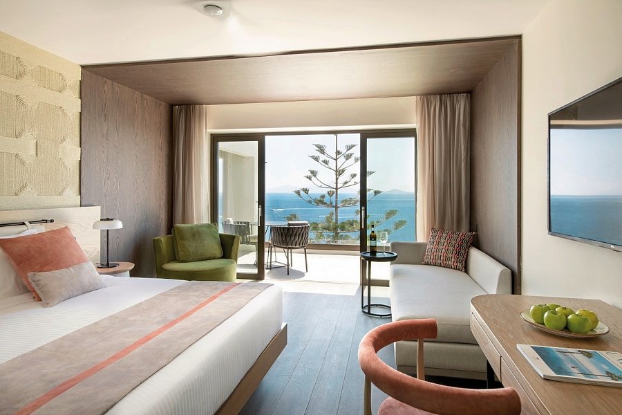 Mitsis Summer Palace - Wohnbeispiel Doppelzimmer Superior Meerblick/ Single mit Kind (Zimmercodierungen DC1 & DSM)