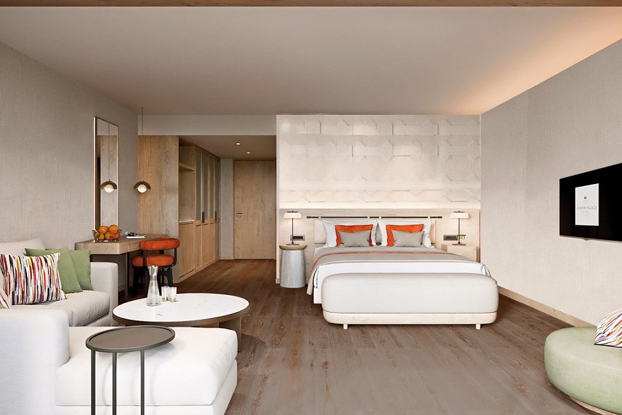 Mitsis Summer Palace - Wohnbeispiel Juniorsuite (Zimmercodierung JB1)