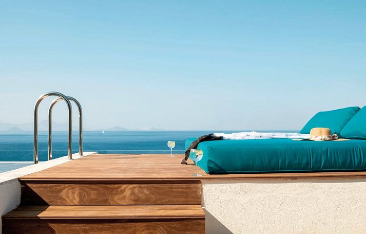 Mitsis Summer Palace - Wohnbeispiel Suite Privatpool (Zimmercodierung WBR)